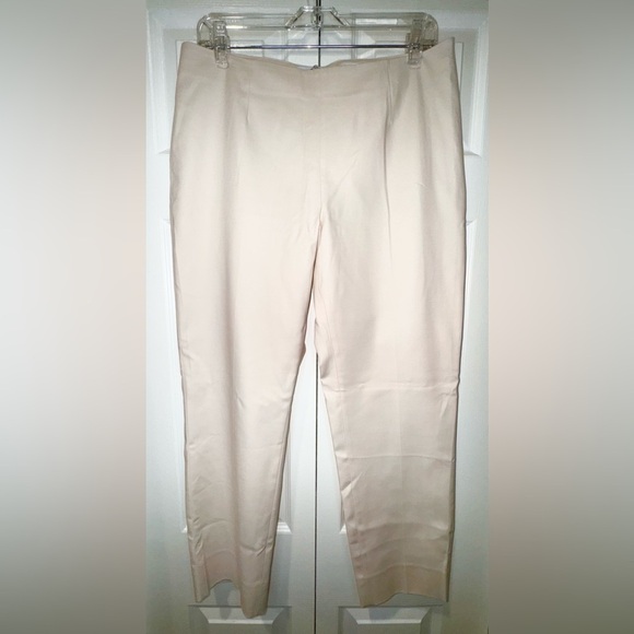 Peserico Cotton and viscose cigarette trousers. Size IT 46/US est. 12. EUC - Picture 1 of 15